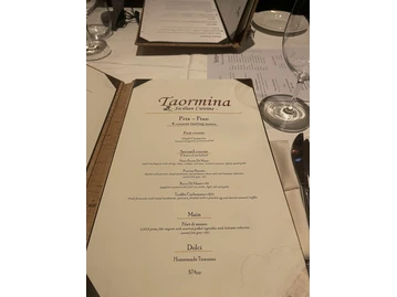 Taormina Sicilian Cuisine menu photo
