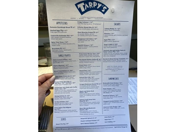 Tarpy's Roadhouse menu photo