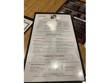 Tavern 4&5 menu photo