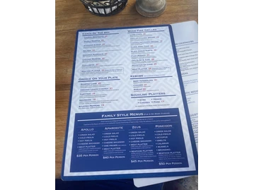 Taverna Opa menu photo