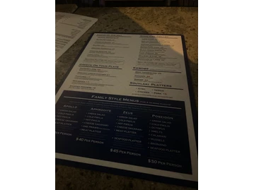 Taverna Opa menu photo