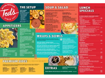 Ted's Café Escondido menu photo
