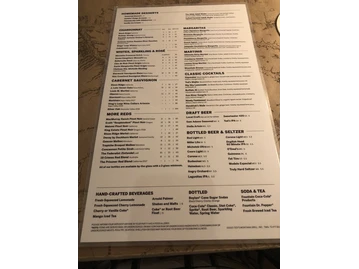 Ted's Montana Grill menu photo
