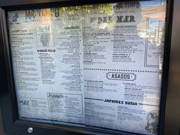 Tempo Cantina menu photo