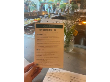 Terra at Eataly Boston menu photo