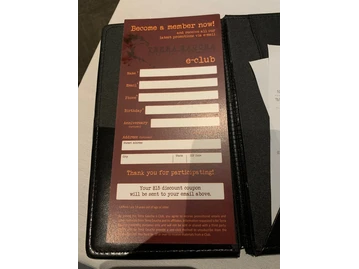 Terra Gaucha Brazilian Steakhouse Tampa menu photo
