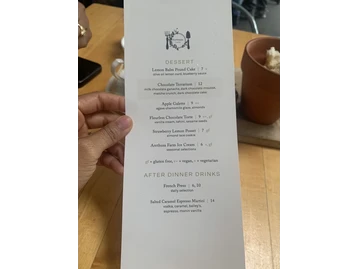 terrain cafe menu photo
