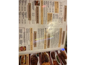 Texas Roadhouse menu photo