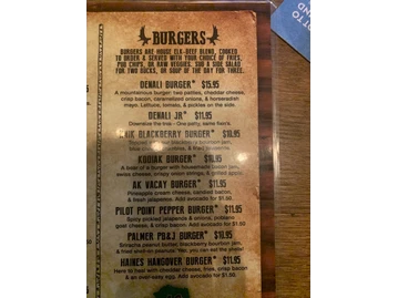 The 49th Food & Spirits menu photo