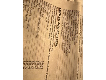 The Bagel Cafe menu photo
