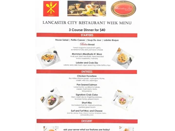 The Belvedere Inn menu photo