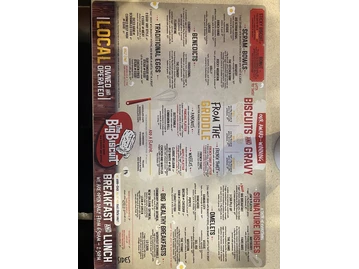 The Big Biscuit menu photo