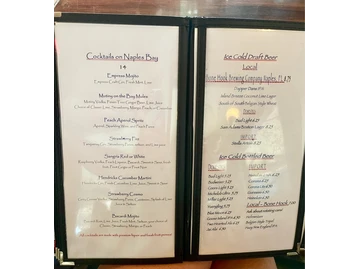 The Boathouse on Naples Bay menu photo