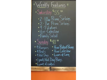 The Brass Rail Steakhouse menu photo