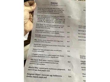The Burger Local menu photo