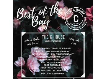 The C House menu photo