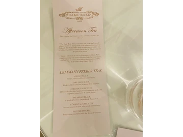 The Cake Bake Shop by Gwendolyn Rogers, Carmel City Center menu photo