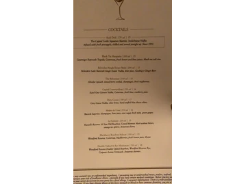 The Capital Grille menu photo