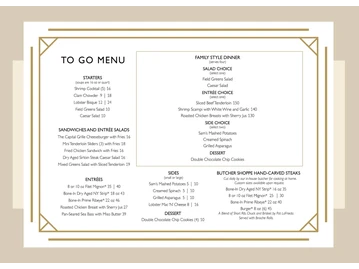 The Capital Grille menu photo