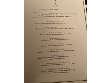 The Capital Grille menu photo