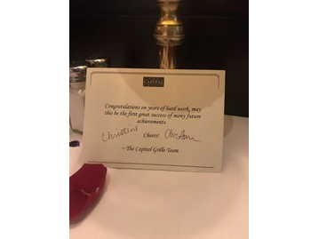 The Capital Grille menu photo