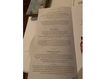 The Capital Grille menu photo