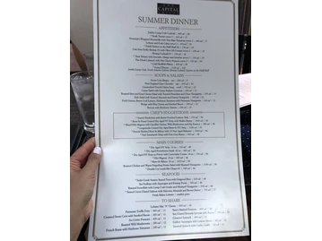 The Capital Grille menu photo