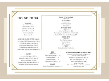 The Capital Grille menu photo