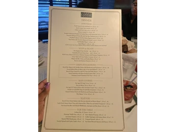 The Capital Grille menu photo