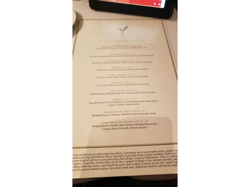 The Capital Grille menu photo