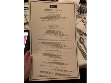The Capital Grille menu photo