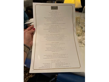 The Capital Grille menu photo