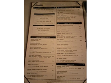 The Cellar at Duckworth's menu photo