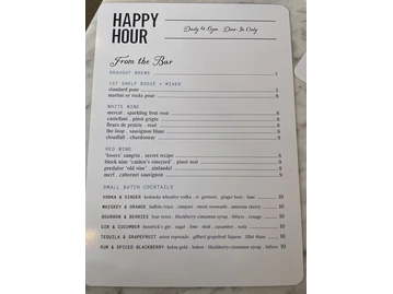The Collins Small Batch Kitchen menu photo