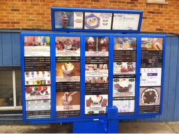 The Cone menu photo