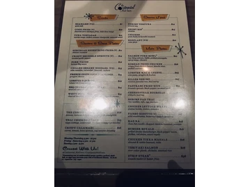 The Continental Mid-town menu photo