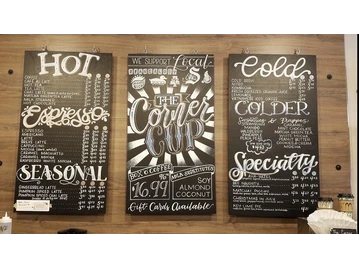 The Corner Cup Coffee menu photo