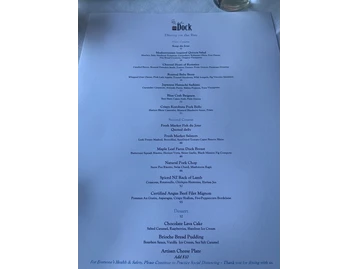 The Dock menu photo