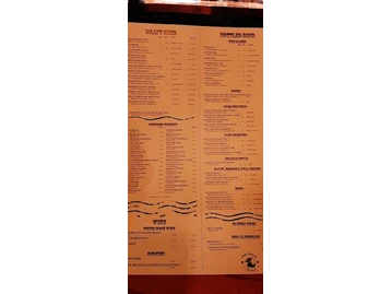 The Eagle menu photo