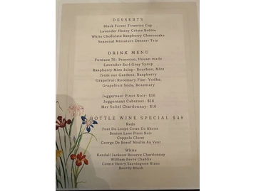 The Elkridge Furnace Inn menu photo