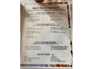 The Elkridge Furnace Inn menu photo