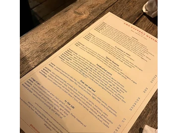 The Factory Kitchen menu photo