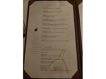 The Fig Tree Restaurant menu photo