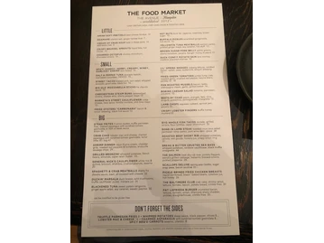 The Food Market menu photo