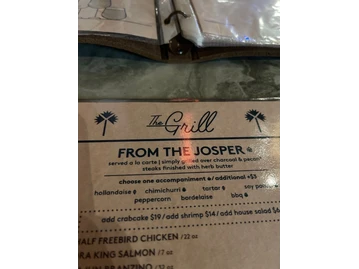 THE GRILL menu photo