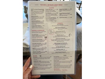 The Grill on Main menu photo