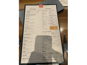 The H Orlando menu photo