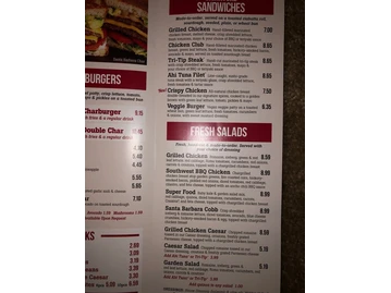 The Habit Burger Grill menu photo