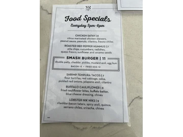The Hampton Social menu photo