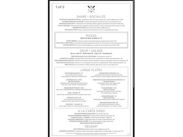 The Hampton Social - Nashville menu photo